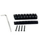 thumbnail image 2 of Greeniant Tuerca de bloqueo de guitarra clásica sin cabeza de latón, 8 cuerdas, tuercas universales profesionales, pieza de equipo Musical con Accesorios para instrumentos musicales, 2 of 6