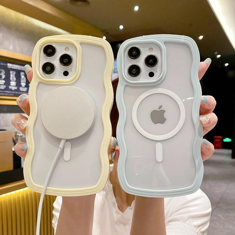 Carveit Coque IPhone 13 Bois Gravé Corbeau - MagSafe, Palissandre, Incrustation Coquillage