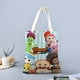 thumbnail image 2 of Bread Barbershop Bolso de tela con estampado de lienzo para mujer, bolsa de compras reutilizable y estética, con cremallera interior, regalo para mujer, 35 × 40 cm., 2 of 6