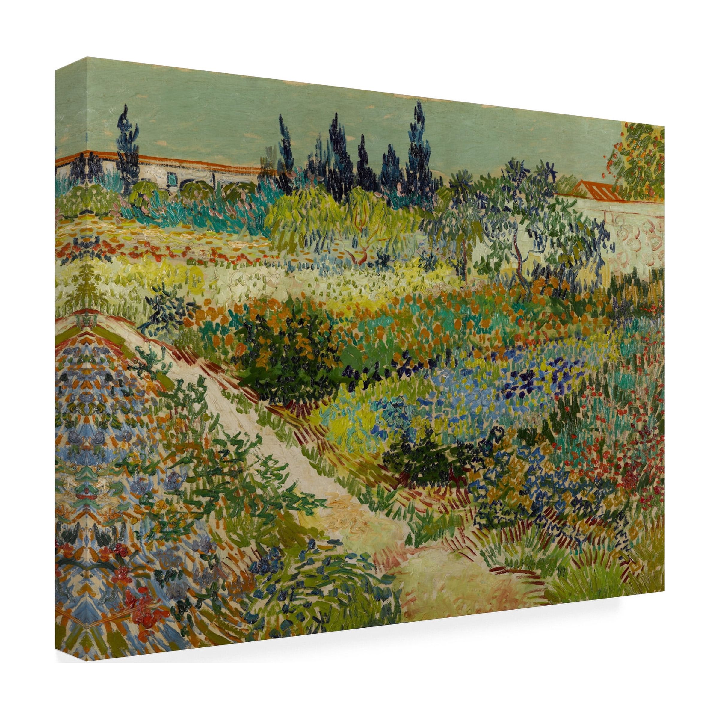 Van Gogh 'Garden At Arles' Canvas Art