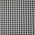 thumbnail image 3 of Zelouf Jackie Houndstooth Millenium  , Sewing, DIY, Crafts Fabric by the Yard, Black/white, 1 Yard, 3 of 3