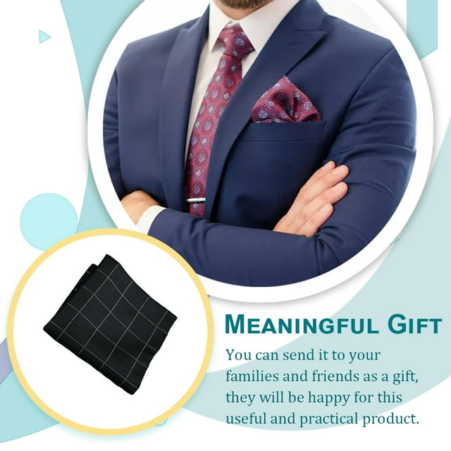 Male Handkerchief Supple Hand-made Hand Towel Embroidery Pattern Business Wedding Party Suit Embroidery Pattern Pocket Square for Shopping Style 20