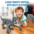 AOKESI RC Dinosaur Toys for Kids, 2.4G Remote Control Jurassic Dinosaur