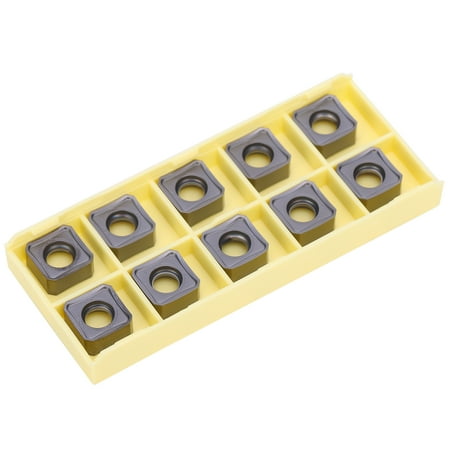 

10Pcs CNC Lathe Turning Insert Indexable Solid Carbide Blade Cutting SNMX1205ANN F57 LF6018