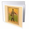 3dRose Vintage Photo Of Cy Young Baseball Player, Greeting Cards, 6 x 6 inches, set of 12