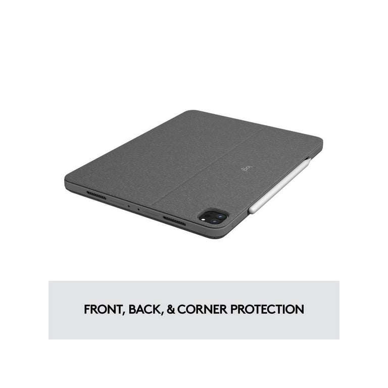 Logitech Combo Touch Backlit Keyboard Case with Trackpad for iPad