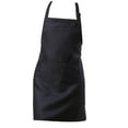 thumbnail image 2 of Delantal infantil de chef con bolsillo, unisex, para cocina, jardín, pintura, cocina, repostería, talla M, color negro, 2 of 8