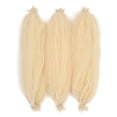 thumbnail image 1 of Nvzi 6 paquetes de cabello trenzado preseparado Springy Twist de 24 pulgadas, suave, sintético, para crochet, extensiones de cabello Spring Twist para mujeres, color beige., 1 of 2