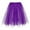 Purple, variant on Cathalem Skirt for Kids Girl Sparkly Metallic Mini Skirt Princess Teen Disco Dance Pleated Skirts (Pink,One Size)