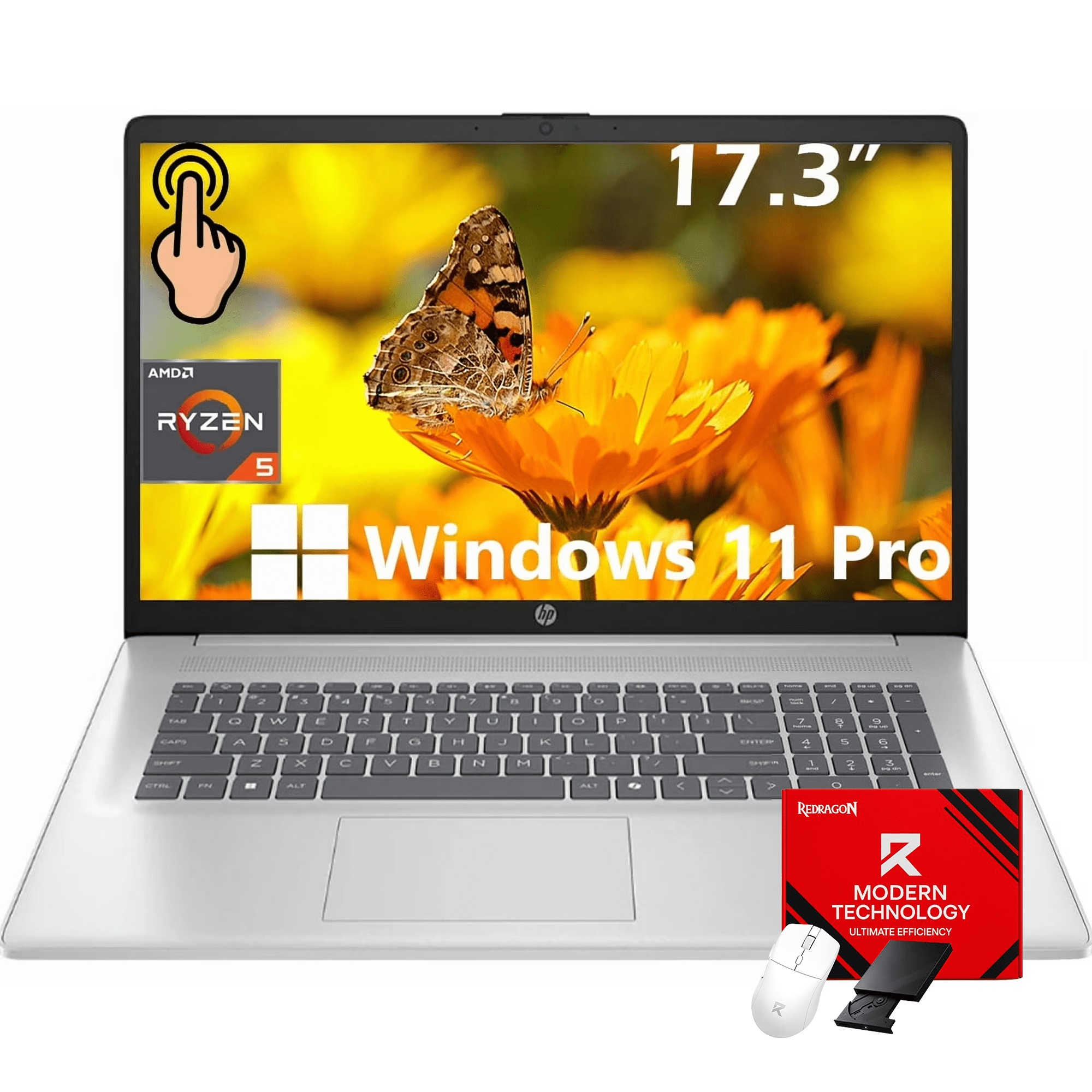 HP 13BG0010NR 13.3 inch Pavilion Aero Laptop - AMD Ryzen 5 - 16GB