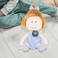 thumbnail image 5 of Christmas Soft Knit Rag Doll 13.7in, Premium Cotton Stuffed Figure – Festive Home Decor, Collectible Gift & Comforting Companion, 5 of 7