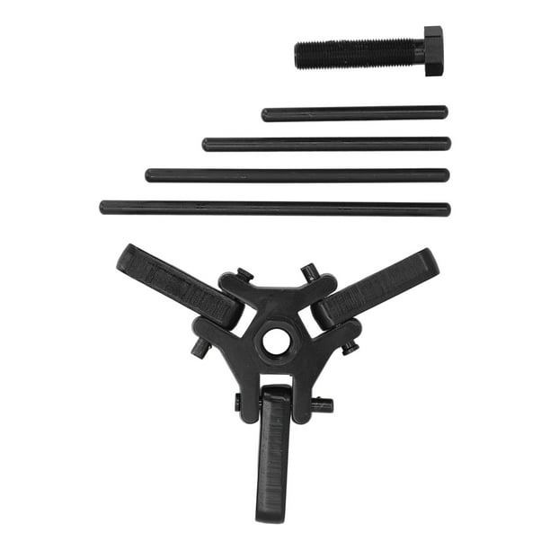 Herramienta Extractora De Equilibrador Armónico, Polea De Cigüeñal De Volante Fácil De Usar De Acero Al Carbono, 3 Mandíbulas Para Camión