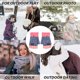 thumbnail image 5 of 4 guantes cálidos de medio dedo, gruesos, de invierno, con tapa abatible, medio dedo, Dew785, 5 of 5