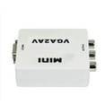 thumbnail image 3 of Adaptateur Mini VGA vers AV RCA 1080P PC vers TV PAL NTSC (Blanc), 3 of 8