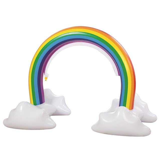 inflatable rainbow sprinkler walmart