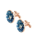 thumbnail image 2 of Shark Simple yet Elegant Shirt Clip Men's Cufflinks, Made of Stainless Steel, for Formal Attire and Business Meetings, 2 of 6