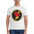 thumbnail image 1 of Camiseta de algodón para hombre camisa de manga corta con estampado de CowChop LogoEssential, 1 of 7