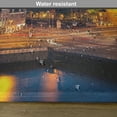 thumbnail image 6 of Ambesonne City Place Mats Set of 4, Amsterdam Famous Travel, Standard Size, Blue Marigold Tan, 6 of 6
