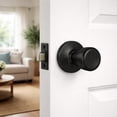 thumbnail image 3 of Terrace Matte Black Passage Hall and Closet Door Knob, 3 of 9