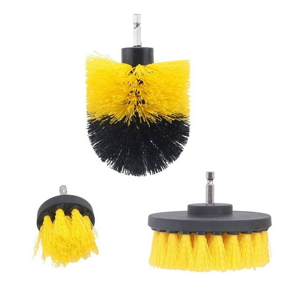 3pcs Eletric Tile Grout Power Scrubber Cleaning Tub Cleaner Combo Tool For Tools