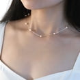 thumbnail image 1 of Xingzhi Luxury Pearl Necklace For Touch Of Opulence Performance Clavicle Chain Type 2 44cm 1Set, 1 of 6