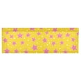 thumbnail image 6 of Yayeee Kitchen Valance Rod Pocket 54" x 18" Living Room Window Curtain, Big Pink Stars Pattern, 6 of 6