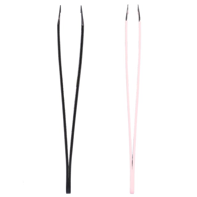 Eyebrow Clips, Easy To Clamp 2 Pcs/Set Eyebrow Tweezers, For Home Salon Makeup Supplies Makeup Tools