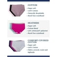 thumbnail image 3 of Fruit of the Loom Women's Cotton Brief Underwear, Bonus 18-Pack Bundle, 3 of 7