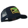 thumbnail image 5 of Jamaica Flag Letter Patched Mesh Back Cap - Navy OSFM, 5 of 5