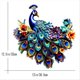 thumbnail image 2 of Metal Outdoor Wall Decor, Patio Wall Fence Garden Home Decor Blue, 2 of 5