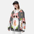thumbnail image 3 of Lsque Summer Gnome 1 UPF 50+ Lightweight Sun Protection Men's Women's Long Sleeve Shirt, Hoodie Performance -X-Large, 3 of 9