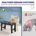 thumbnail image 2 of Soporte para Comedero de Perro de Alimentación Lenta XiaZ Ajustable en 4 Alturas, 2 of 9