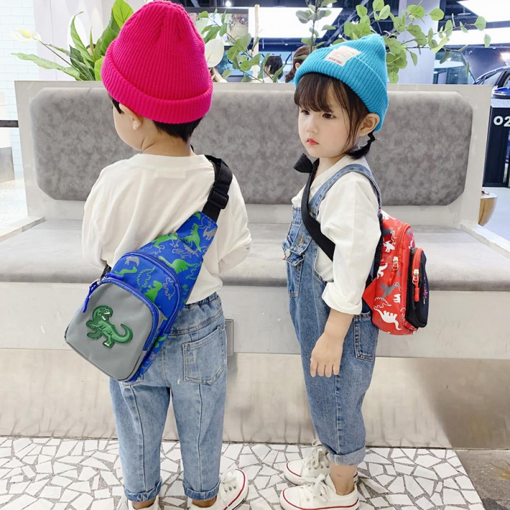 Amazon.com | Kids Baby Boys Girls Fanny Pack Cartoon Dinosaur Purse Waist  Pack Belt Bum Bag for Travel,Hiking,Sports (Blue) | Waist Packs