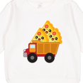 thumbnail image 3 of Inktastic Pizza Lover Food Truck Funny Toddler Sweatshirt, 3 of 4