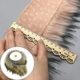thumbnail image 4 of Tela de piel sintética para manualidades, cintas para recortar, juguete de para decoración, parches artesanales, disfraz de Cosplay, decoración beige perfecl Telas de piel sintética, 4 of 7