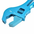 thumbnail image 4 of Yimiti Clé à Molette Réglable 3An-16An Outil en Aluminium pour Raccord de Tuyau, Bleu, 4 of 9