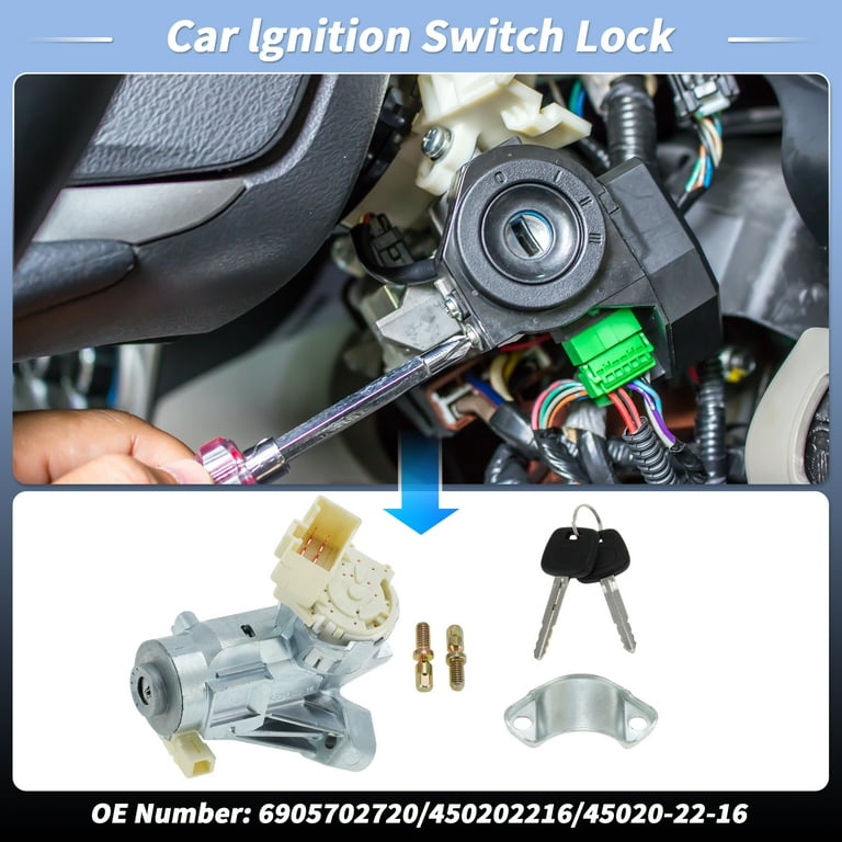 Unique Bargains No.450202216/45020-22-16 Ignition Lock Cylinder
