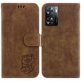 thumbnail image 2 of Compatible avec OnePlus Nord N20 SE Étui Portefeuille Mignon Tiger Flip Folio avec Porte-Cartes, 2 of 5