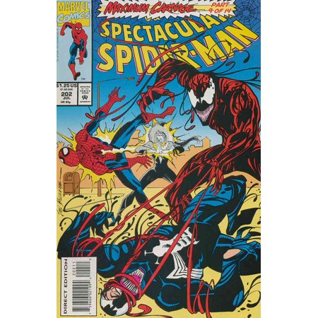 Spectacular Spider-Man The #202 VF ; Marvel Comic Book