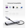 thumbnail image 5 of Belkin USB-C Hub - 6-in-1 Multi-Port Adapter Dock with 4K HDMI, USB-C 100W PD Pass-Through Charging, 2X USB-A Ports, Gigabit Ethernet Ports, and SD Slot for MacBook Pro, Air, iPad, Pro, XPS and More, 5 of 7
