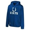 thumbnail image 2 of Men's Royal Indianapolis Colts Streak Fleece Pullover Hoodie, 2 of 3