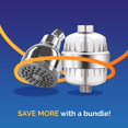 thumbnail image 2 of Revitalizing Shower Filter & TurboSpa Head - Reduces Chlorine for Soft Skin, Hair & Nails with Easy Install Bundle, 2 of 8