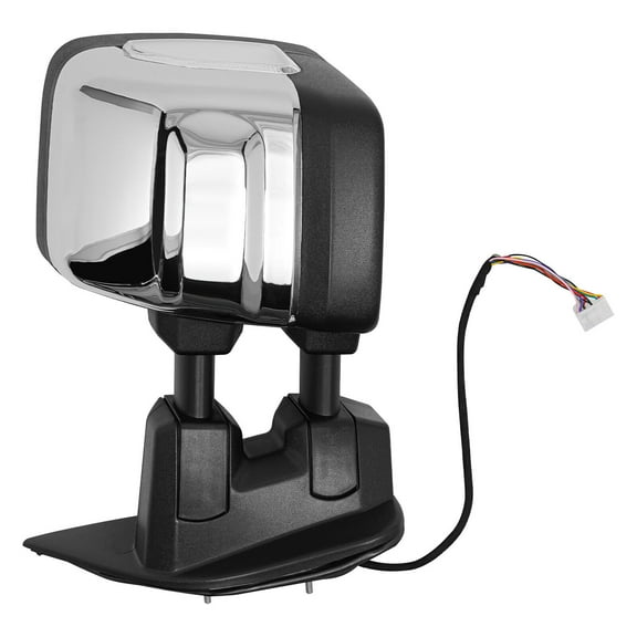 For 2017-2022 Nissan Titan Left Power Heated Towing Mirror W/ Blind Spot Chrome