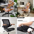 thumbnail image 2 of Xoenoiee Hippie Daisy Print Office Chair Cover with Armrest Covers, Removable Computer Chair Covers Universal Rotating Desk High Back Seat Protector Breathable Chair Protector Cover, Small, 2 of 6