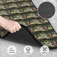 thumbnail image 3 of Balery Largemouth Bass Fish Juego de 4 Alfombrillas para Auto, Revestimientos de Caucho Resistente, Diseño Antideslizante, 3 of 7