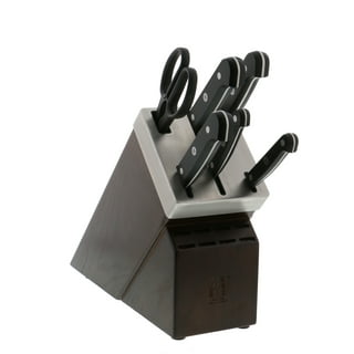 elabo 5 Piece Black Kitchen Knife Set with Stand - Stainless Steel Non —  CHIMIYA