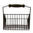 thumbnail image 3 of Rustic Metal Wire Storage Bin Basket Napkin Holder Travel Caddy Farmhouse Decor, 3 of 3