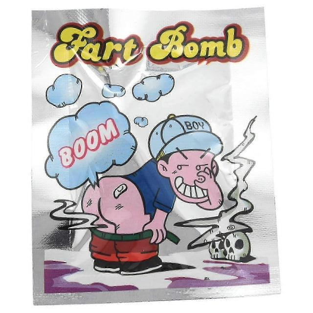 20Pcs Stink Bag Funny Fart Bomb Bags Stink Bomb Smelly Gags Practical Jokes Fool Toy Fool'S Day Toy