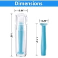 thumbnail image 2 of Delightful Marvelously Hard Contact Lens Remover Tool for Scleral and RGP Lens Inserter, Silicone Rubber Eye Contact Remover Pluger Suction Cup - 5 Pieces to Enhance Your Interior Decor, 2 of 5