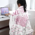 thumbnail image 5 of 50th Birthday Gifts for Women, 50th Birthday Gifts Blanket with Gift Box, 50 Year Old Gifts for Women Friends, 50th Birthday Gifts for Women Turning 50, Gifts for 50th Birthday Woman, 5 of 6